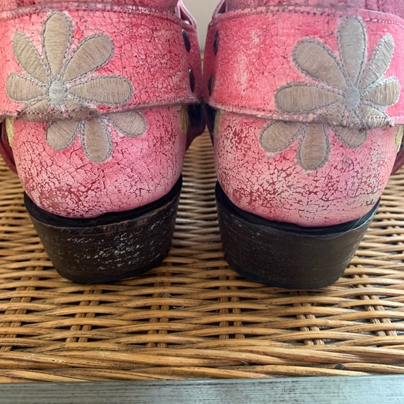 Old Gringo Pink Daisy Boots - Picture 5 of 10